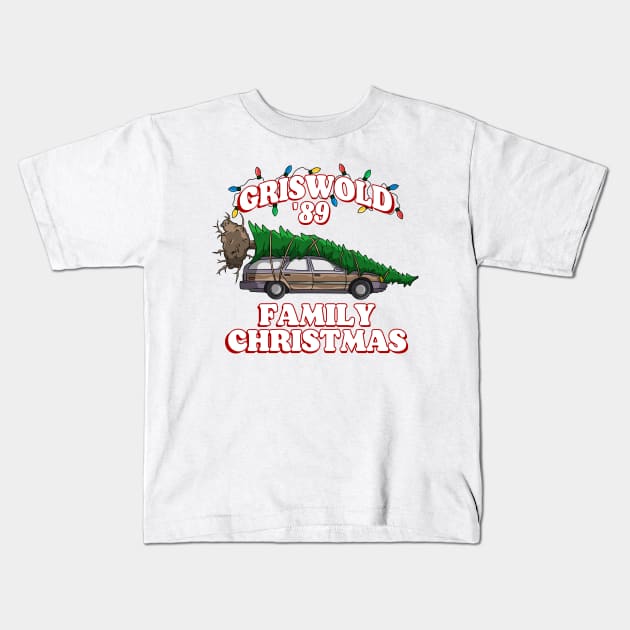 Christmas Vacation National Lampoons Kids T-Shirt by Brainfrz